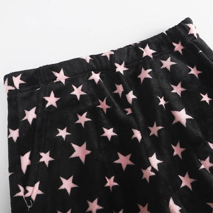 Pajama Pants Plush Sleep Pants Soft