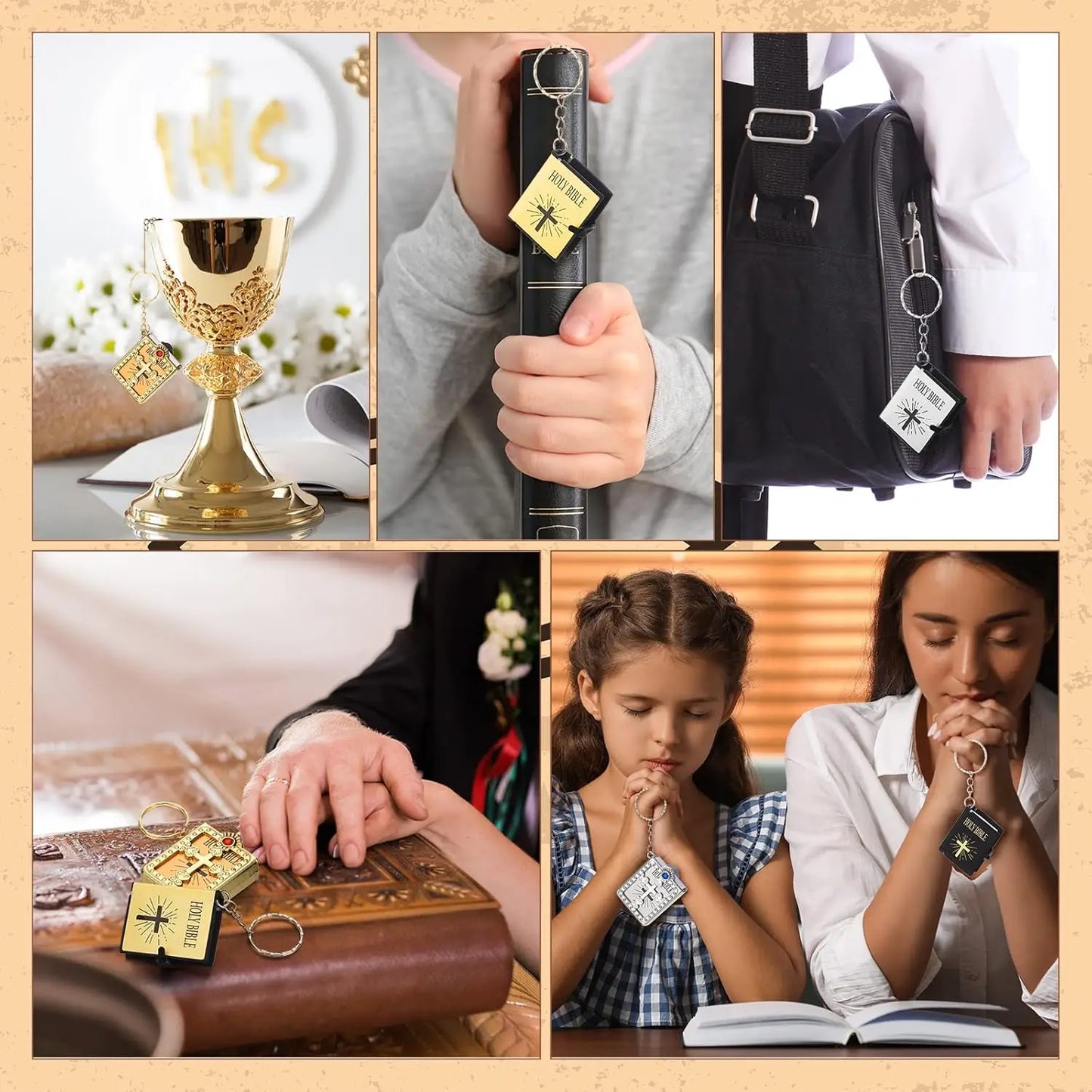 HOLY BIBLE Keychains