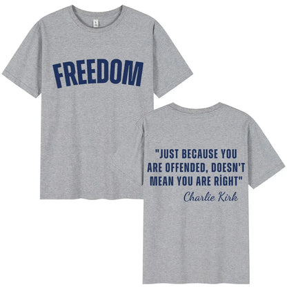 Justice for Charlie Kirk Freedom