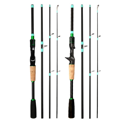 Micro Fish Lure Fishing Rods 1.8m 2.1m Carbon