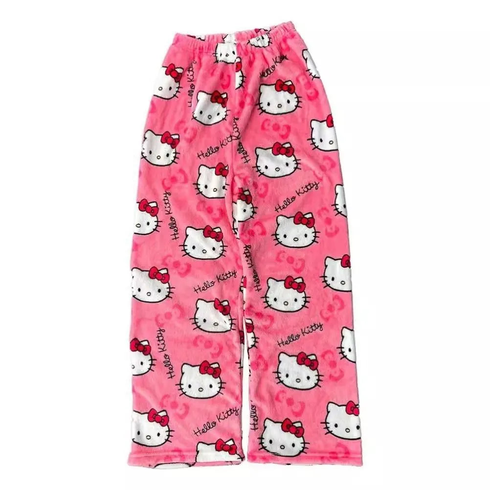 Hello Kitty fleecy pajamas