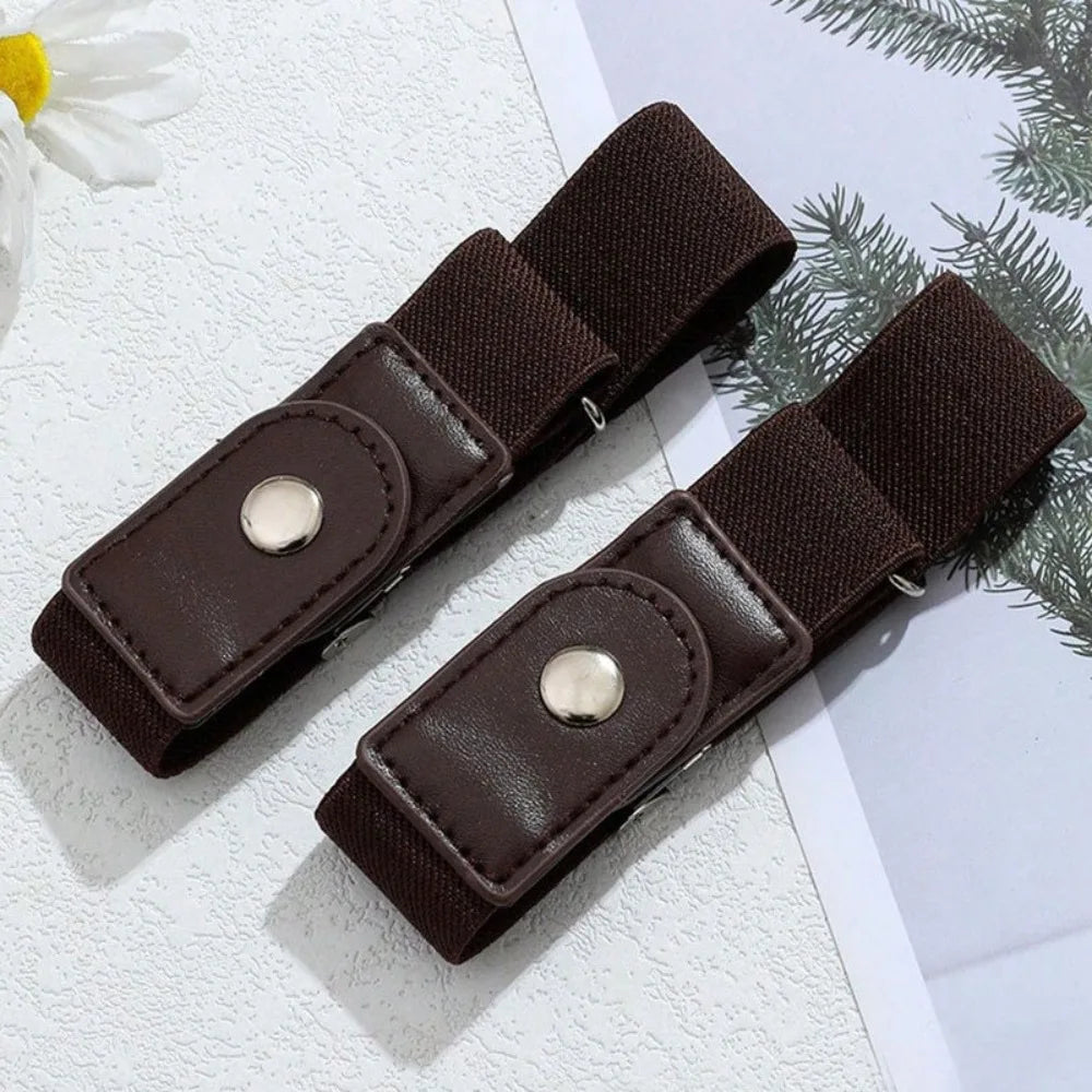 2pcs/set No Buckle Elastic