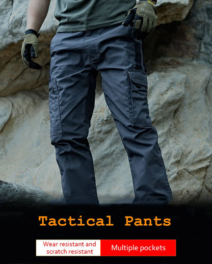 New Tactical Work Pants Men Outdoor Cargo Trousers Multi-pocket