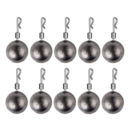 10pcs/Lot Fishing Weights Sinkers 3.5g 5g 7g 10g 14g 20g Fishing Sinker