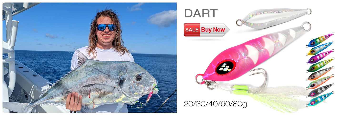 Glow Fishing Lure Casting Tuna15g30g40g60g Slow Pitch Jig Sea Bass