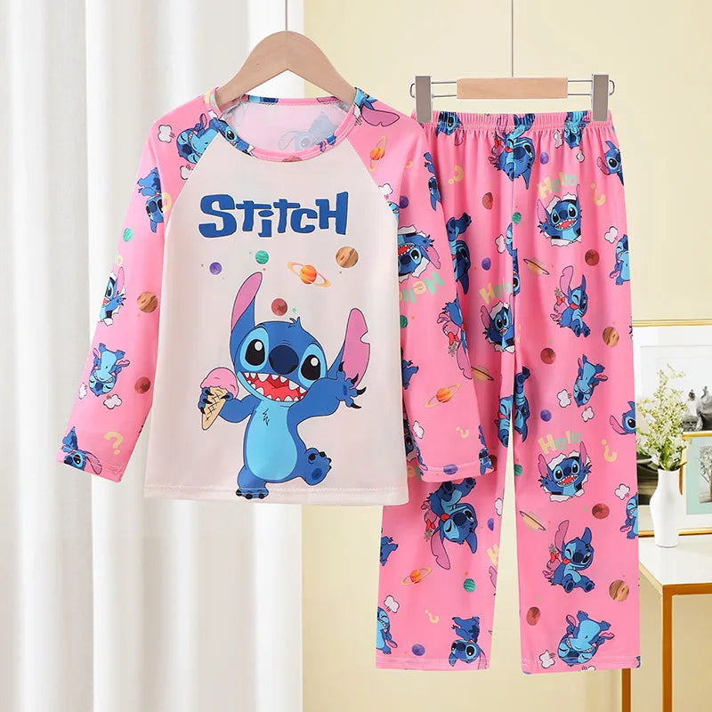 Girls Pajamas Sets Sleepwear Hello Kitty