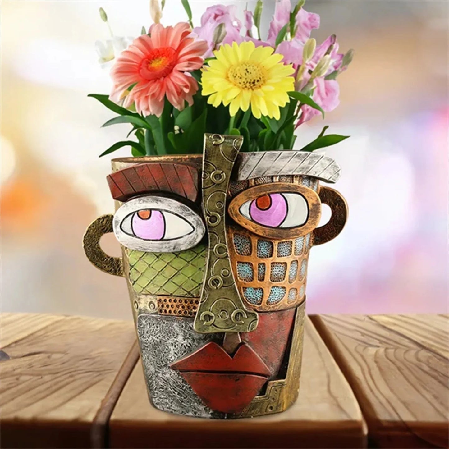 Funny Flower Pot Ornament