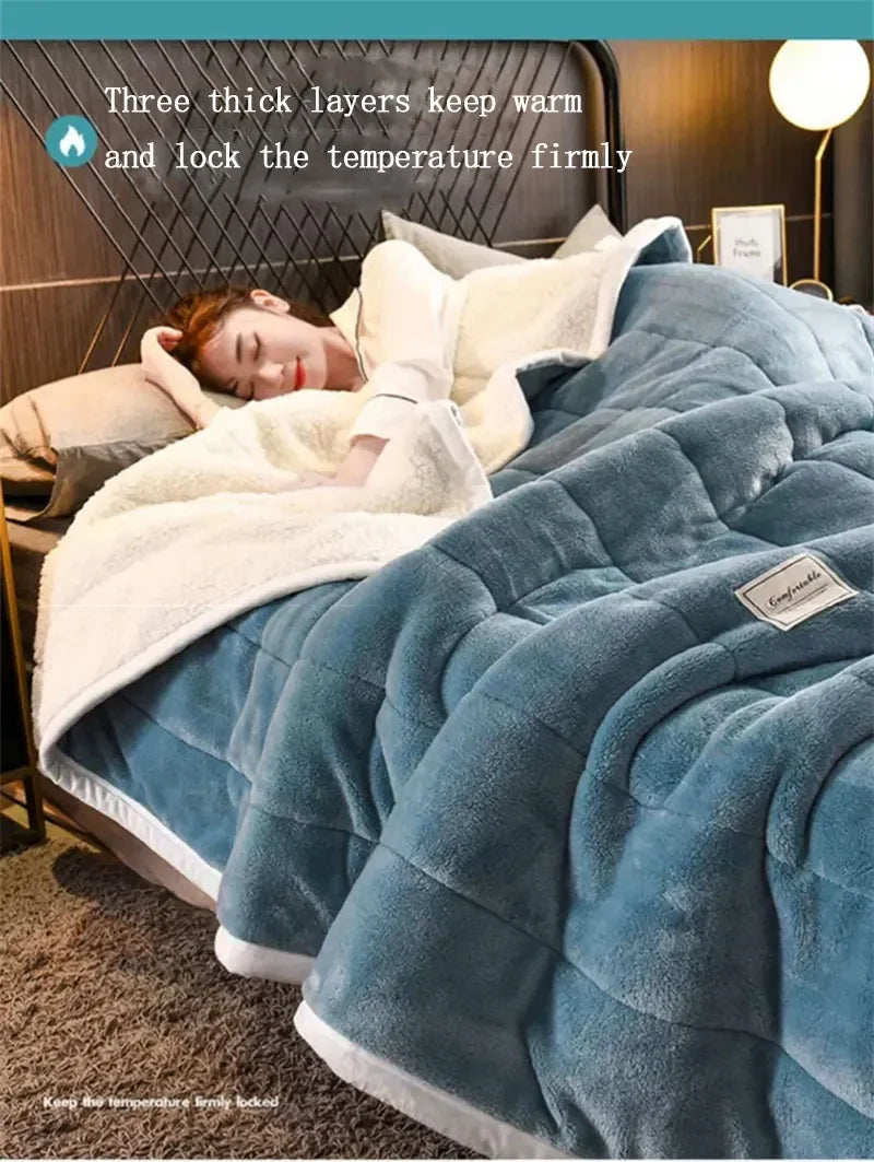 Coral Fleece Autumn Winter Warm blankets