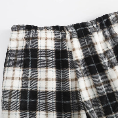 Pajama Pants Plush Sleep Pants Soft