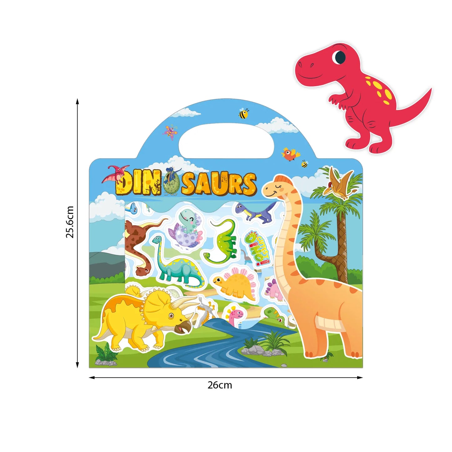 New Children Reusable Scene Cute Stickers