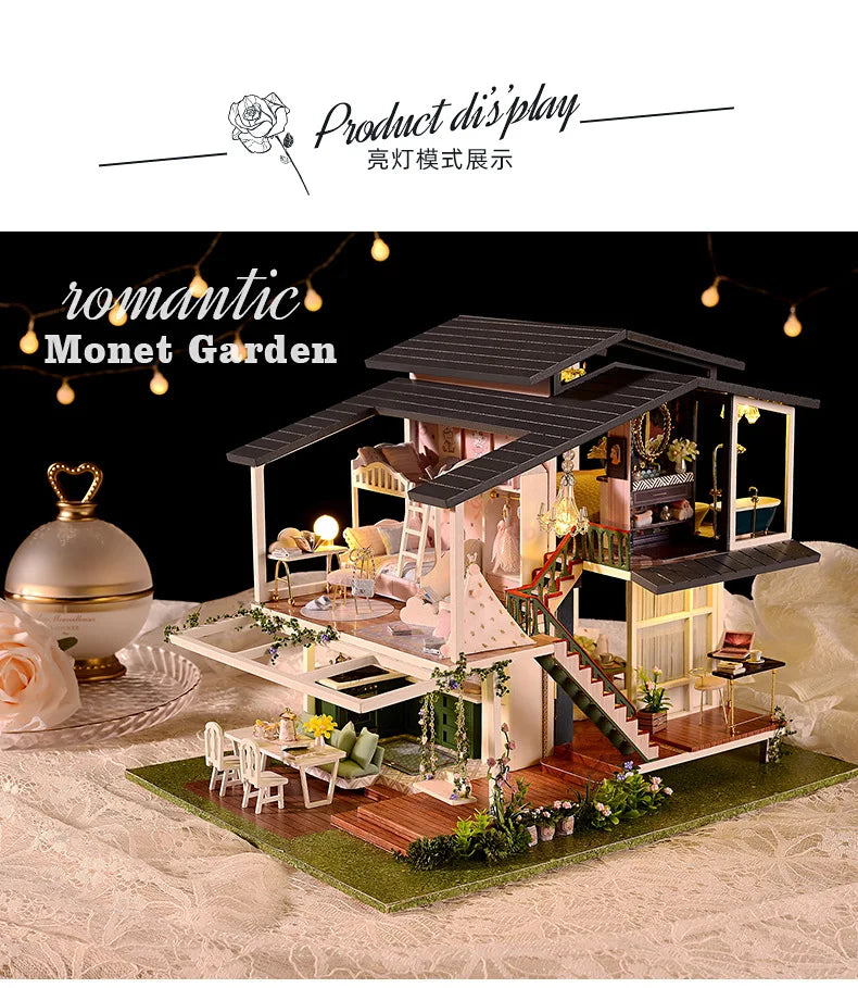 Miniature House Ornaments