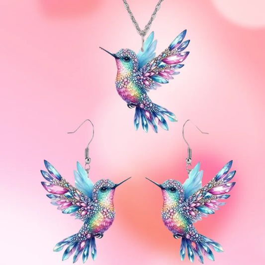 1 set of elegant and stylish acrylic earrings