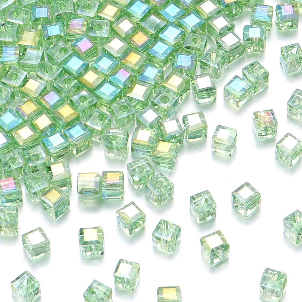 50pcs Glass Crystal Beads