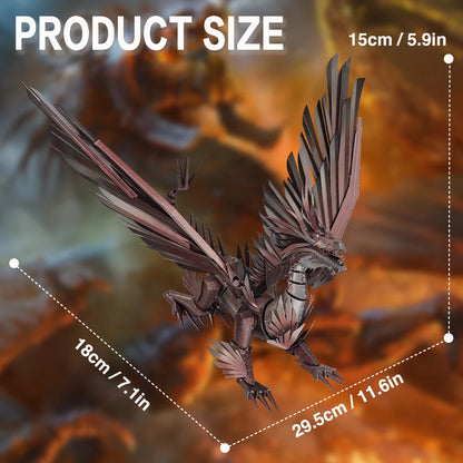 Piececool 3D Metal Puzzles  dragon