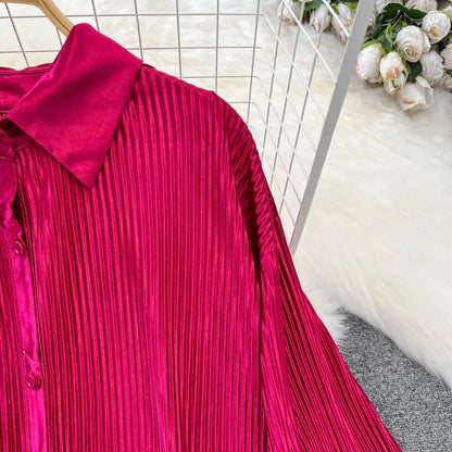 Fashion New Women Solid Casual Loose Two Pieces Set