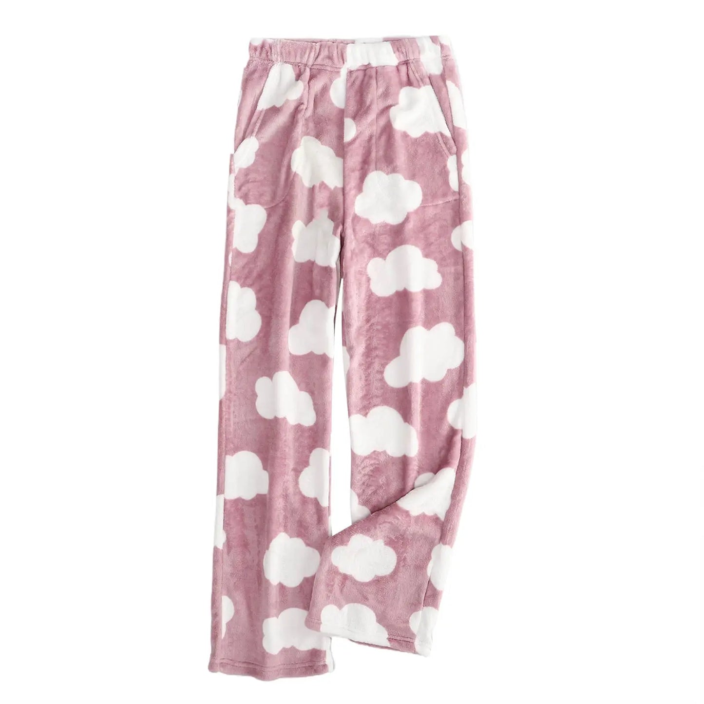 Pajama Pants Plush Sleep Pants Soft