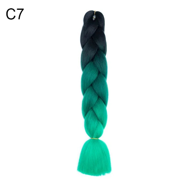 24Inch Synthetic Braiding Hair Extens