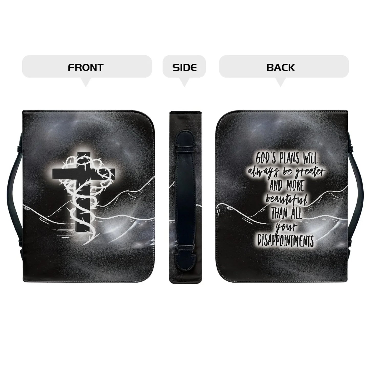Custom Your Image Print Leather Bible Bag