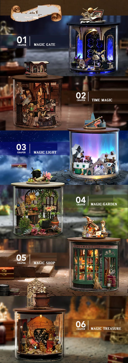 Mini DIY kit for doll house making