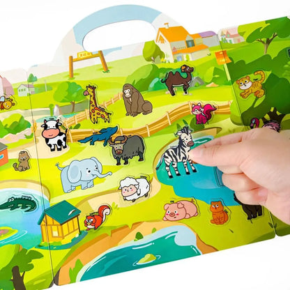 Educational Jelly Sticker Books