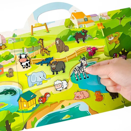 Educational Jelly Sticker Books