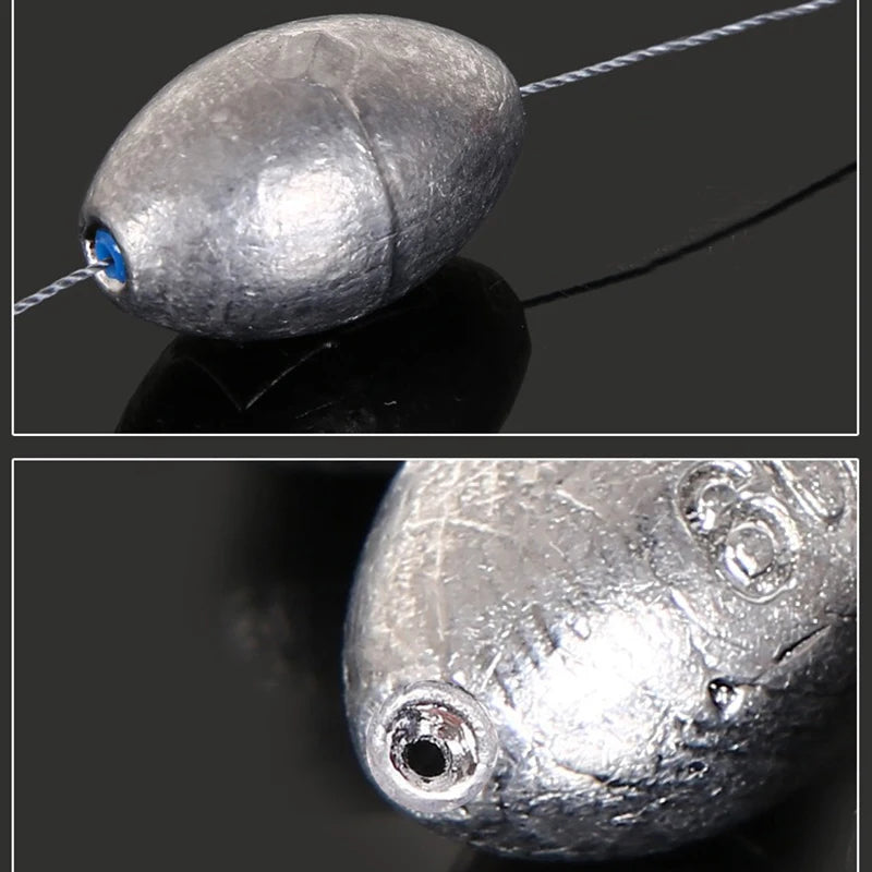 5pcs 2g-30g Fishing Weight Sinker