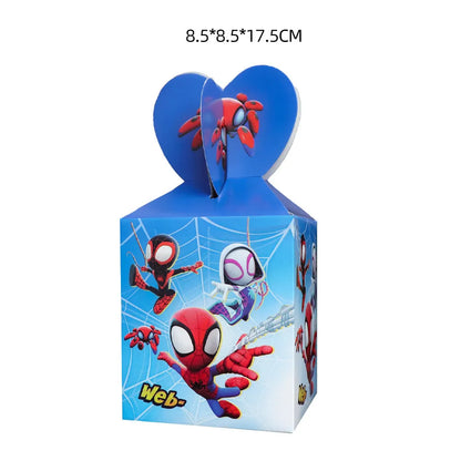 6/24pcs D Spiderman Birthday Party