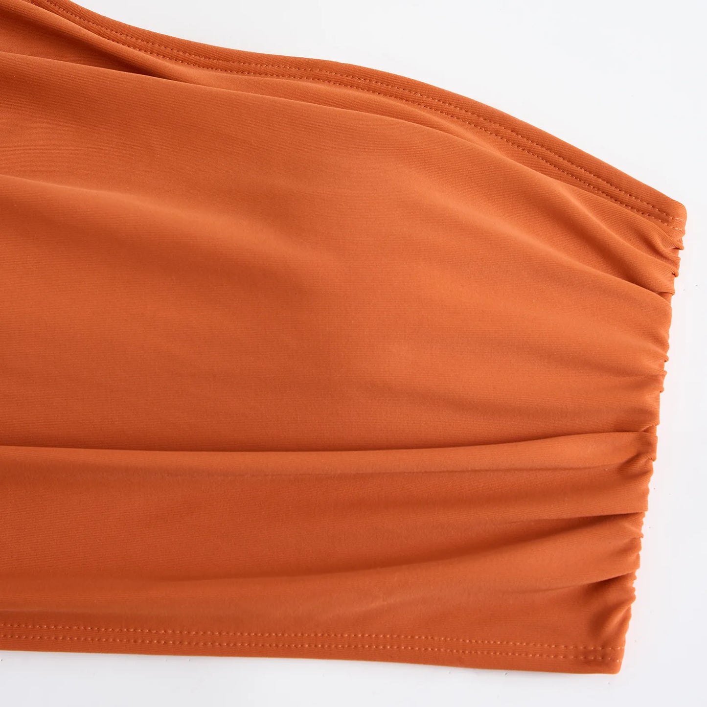 Single Shoulder Bikinis High wasted