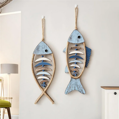 Fish Wall Decor,  Nautical Fish Decoration,