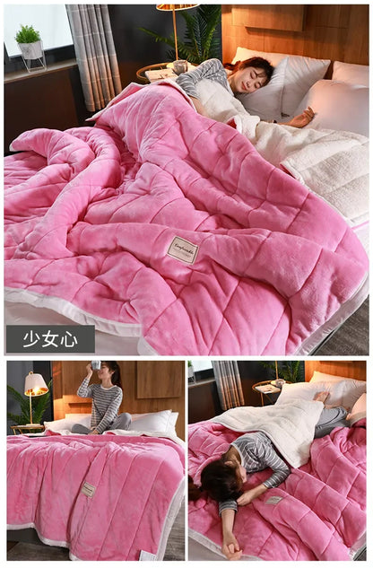 Coral Fleece Autumn Winter Warm blankets