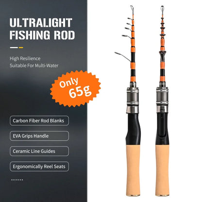New Casting Telescopic fishing rod
