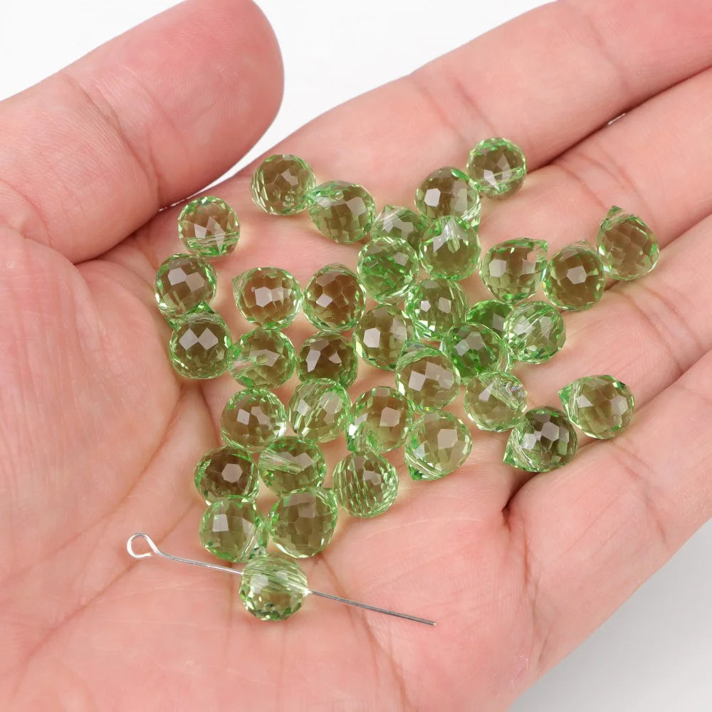 Water Drop  Crystal Glass Beads Czech