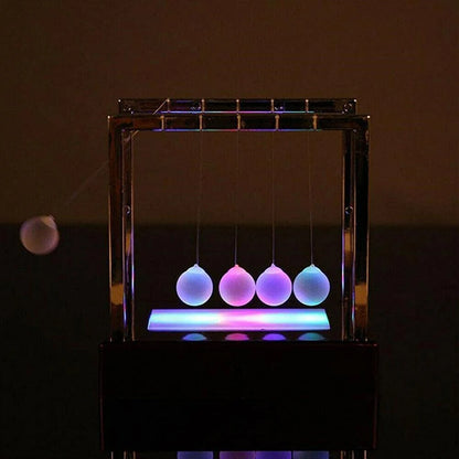 LED Light Up Toy Newton Cradle