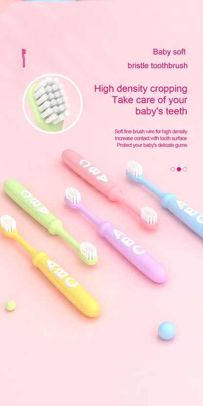 4/10 pcs Children's soft bristled toothbrush