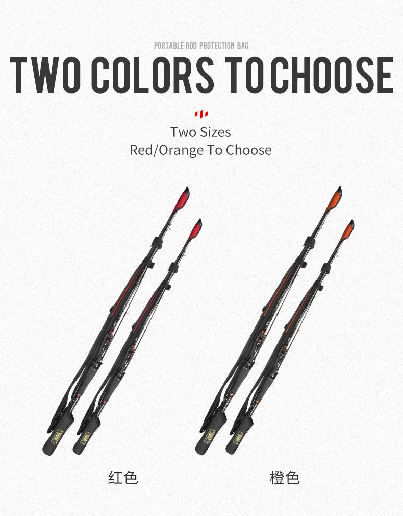 Kingdom Spinning Fishing Rods 102cm-152cm Casting Rod Protection Rope