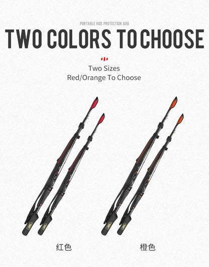 Kingdom Spinning Fishing Rods 102cm-152cm Casting Rod Protection Rope