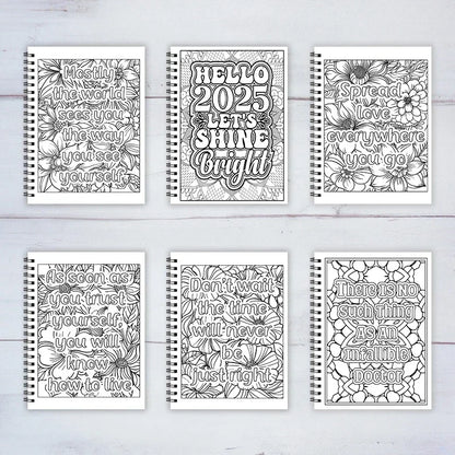 Adult Quotes Coloring Book