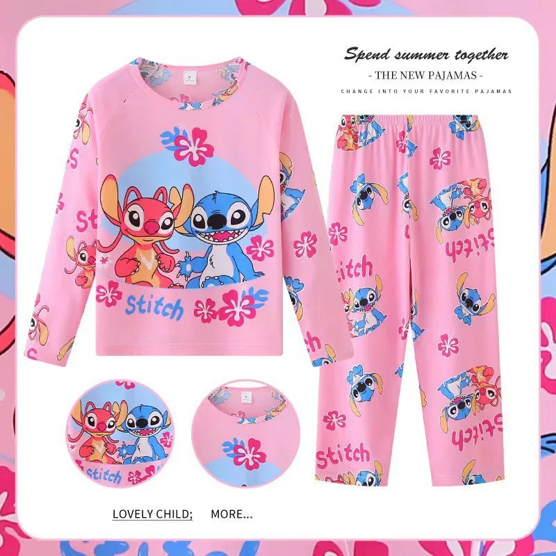 Girls Pajamas Sets Sleepwear Hello Kitty