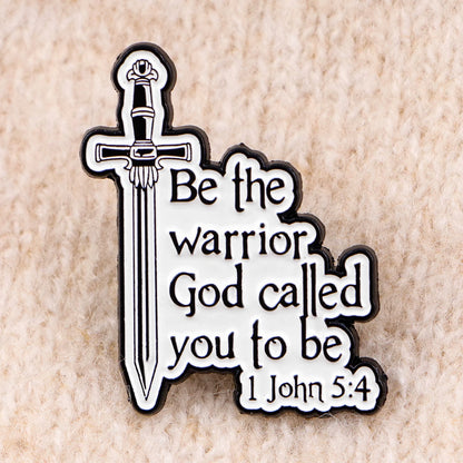 Jesus & Bible Enamel Pin