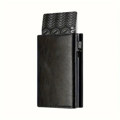 Men's Wallet with Zipper Coin Purse