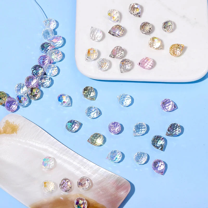 10*8mm Crystal Strawberry Beads