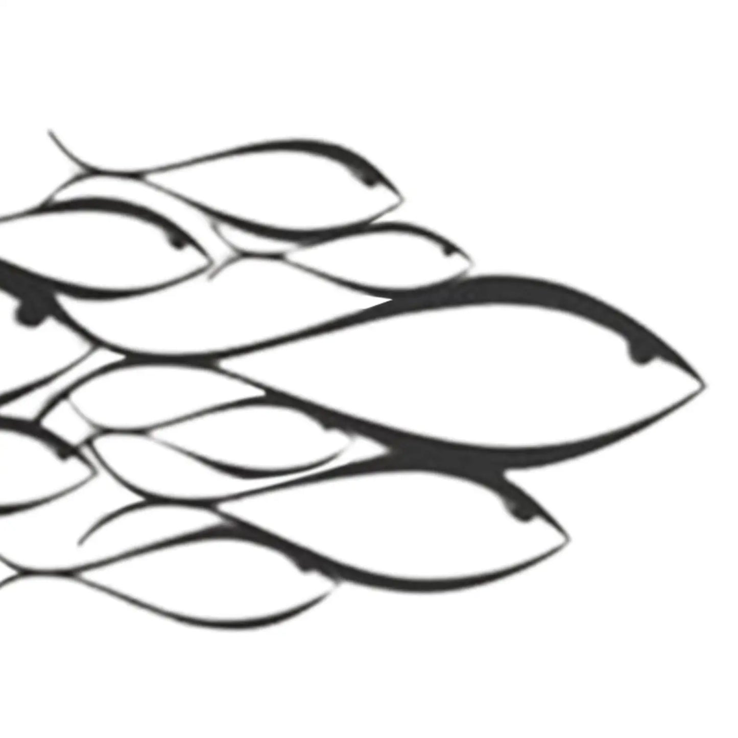 Creative Fish Wall Sculpture Art