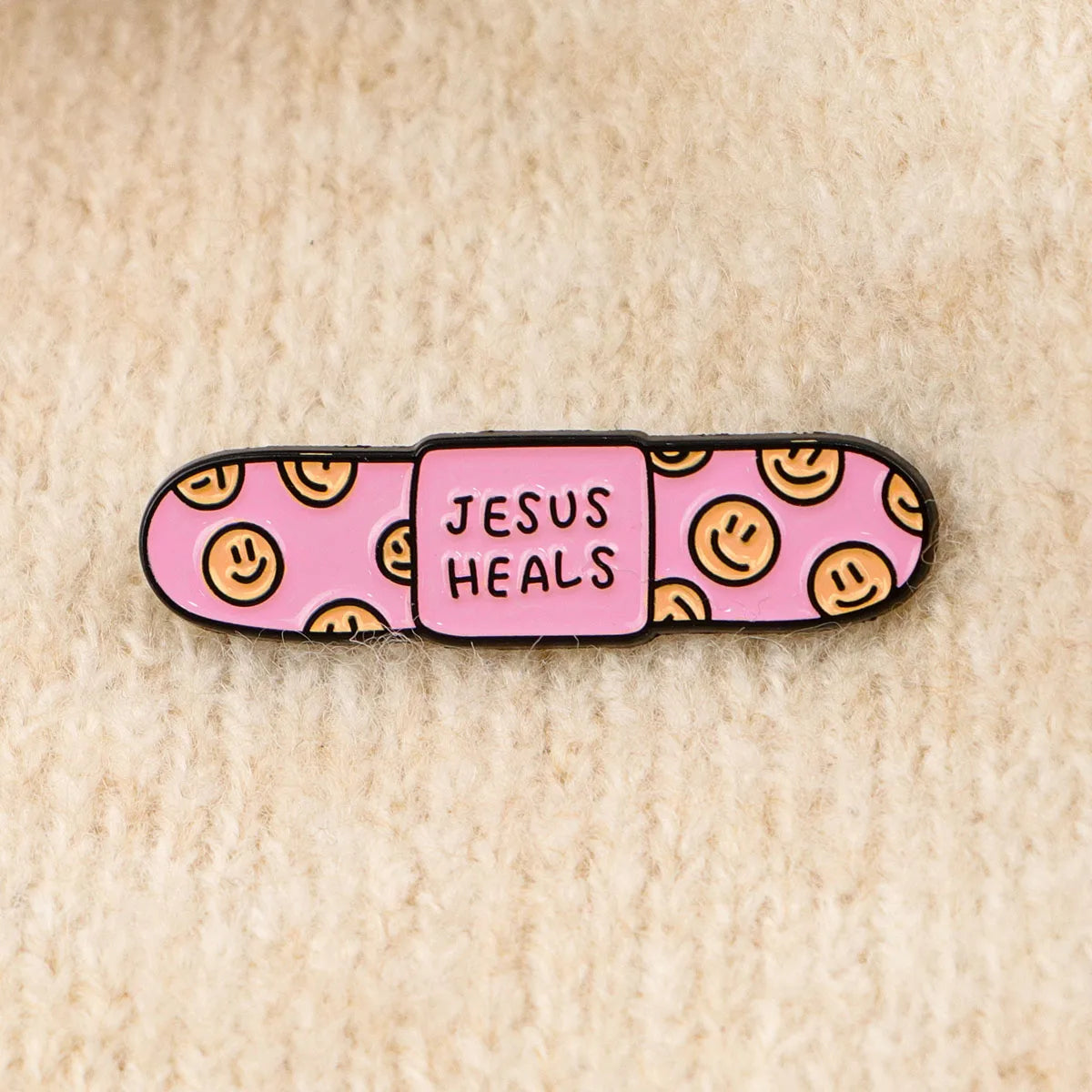 Jesus & Bible Enamel Pin