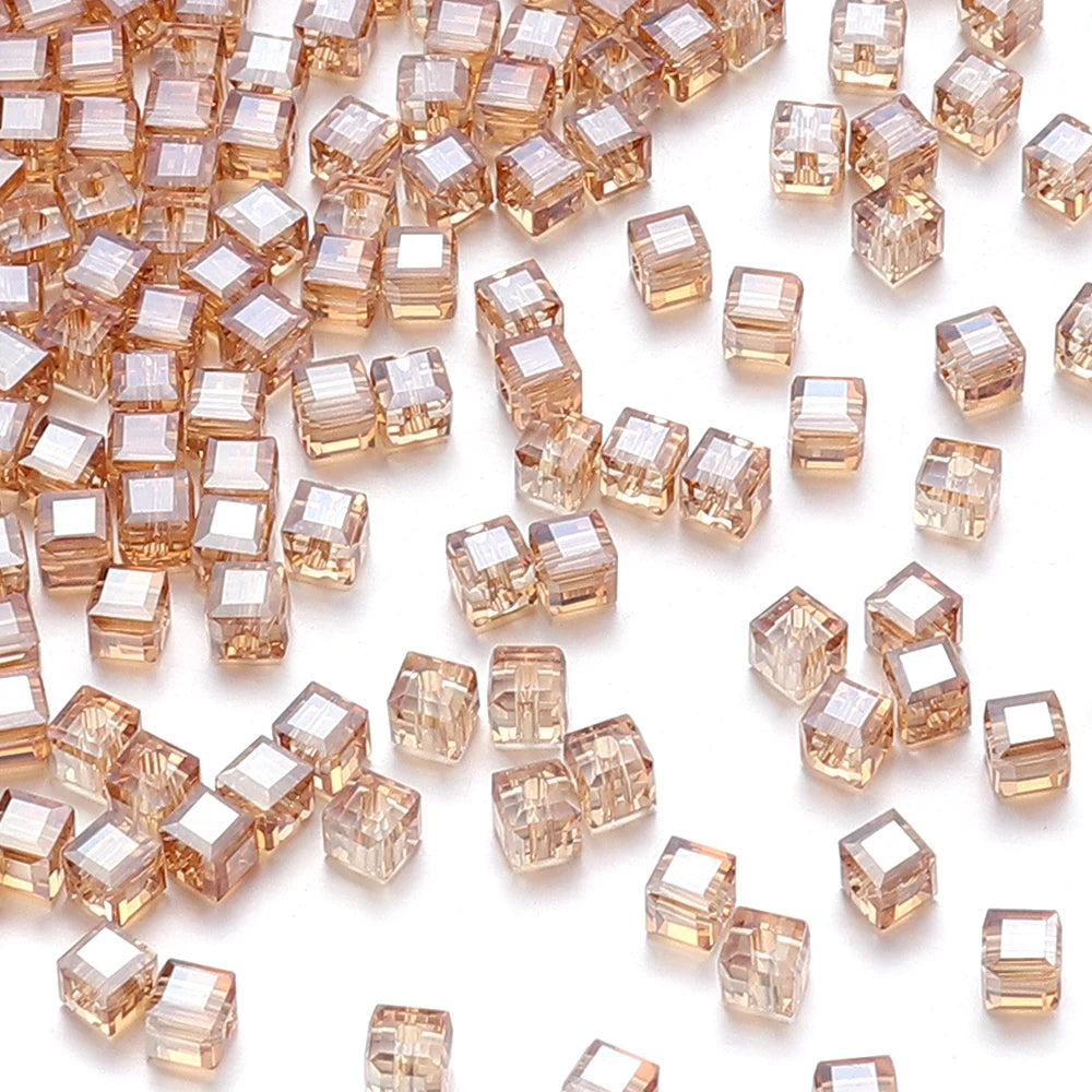 50pcs Glass Crystal Beads