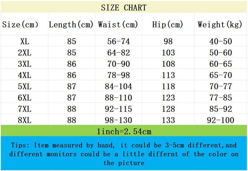 5XL 6XL 7XL 8XL Women Summer Pants