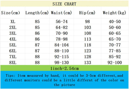 5XL 6XL 7XL 8XL Women Summer Pants