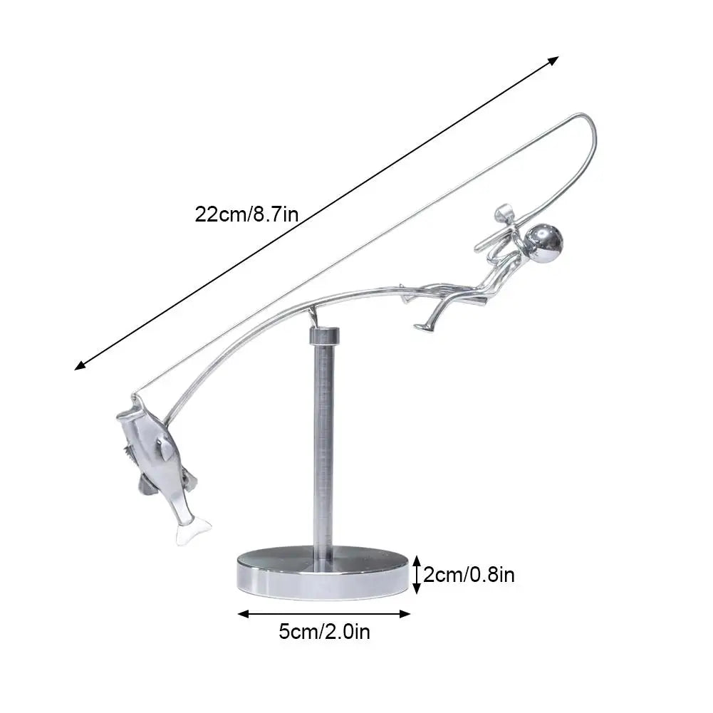 The Fisherman Balancing Sculpture