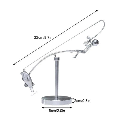 The Fisherman Balancing Sculpture