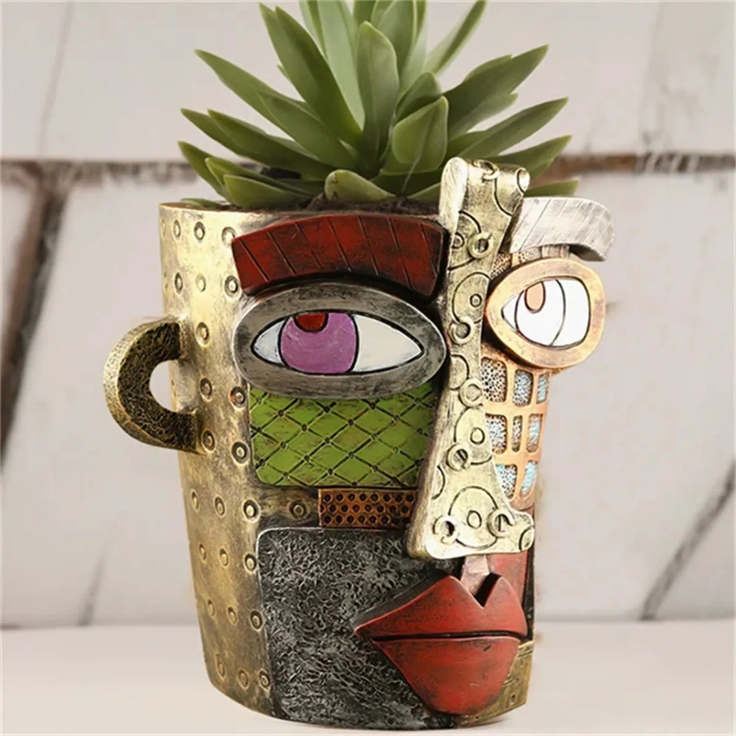 Funny Flower Pot Ornament