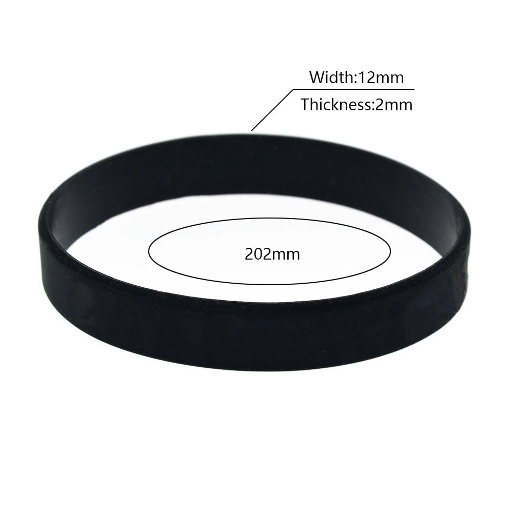 50 Pcs Jesus Silicone Bracelet